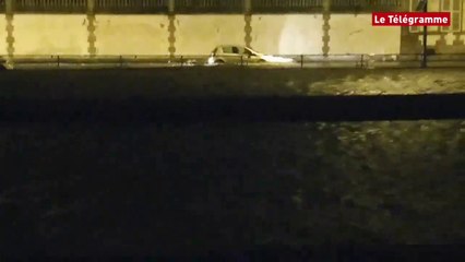 Morlaix. Une partie du centre-ville inondée ce matin