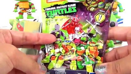 TMNT Teenage Mutant Ninja Turtles Funko Pop Full Set Videos for Kids