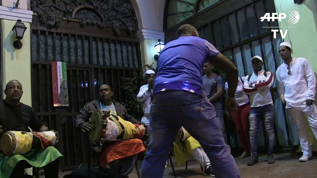 Afro-Cuban 'santeria' priests make predictions for 2018