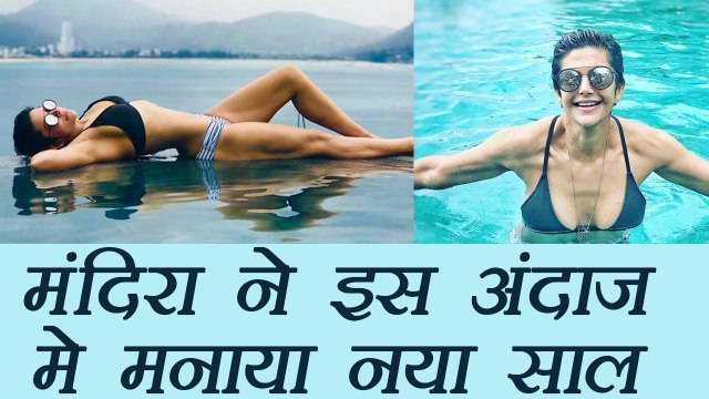 Mandira Bedi Welcomes 2018 in her Hot Style; Check out here | FilmiBeat