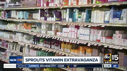 Get a great deal on vitamins at Sprouts