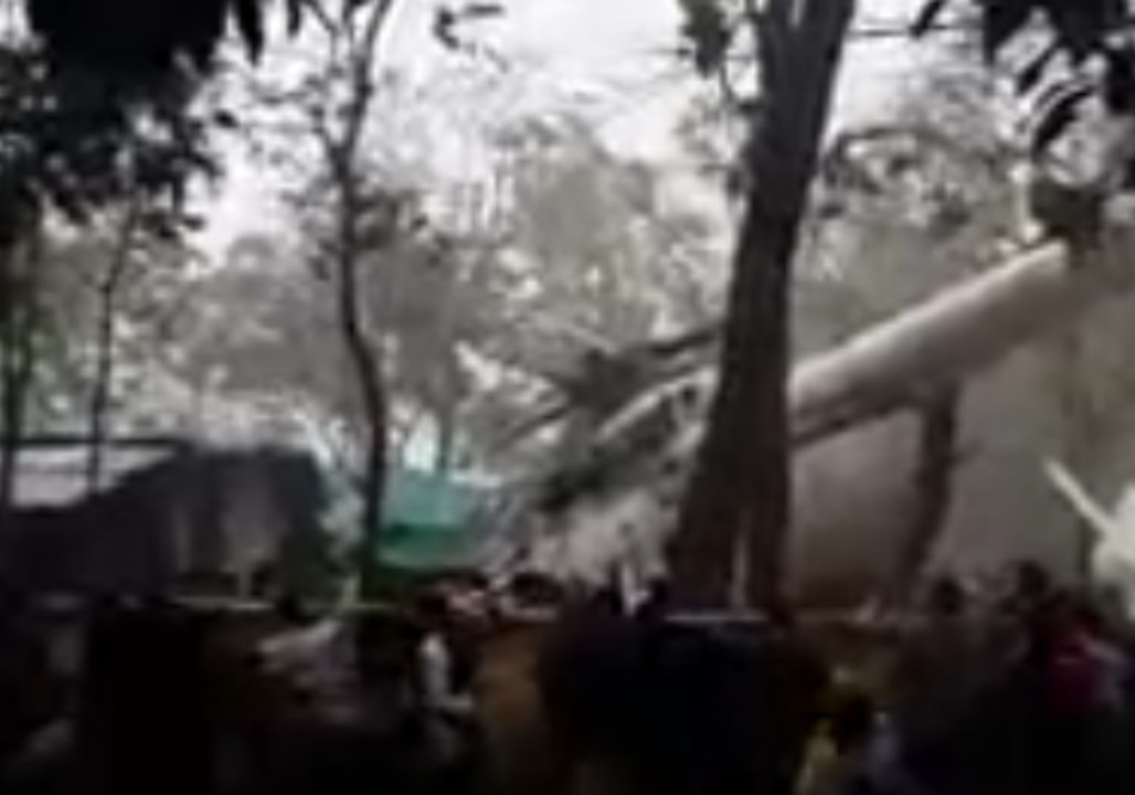Military Helicopter Crash Lands in Eastern Bangladesh