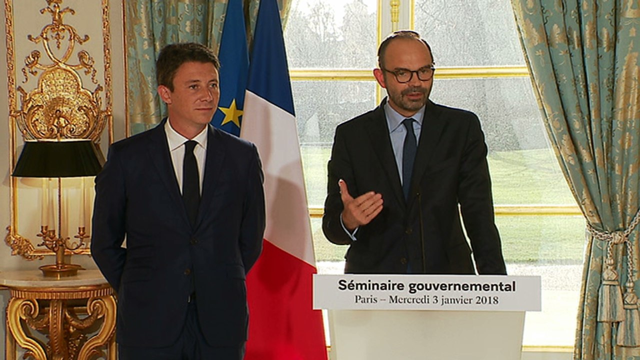 Déclaration d'Édouard Philippe, Premier Ministre, à l'issue du séminaire de rentrée 2018 du Gouvernement