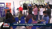 NDRRMC: 4,549 families pre-emptively evacuated due to 'Agaton'