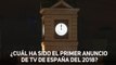 ¿Cuál fue el primer anuncio de TV del 2018 en España?