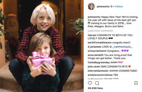 Pete Wentz to be dad again
