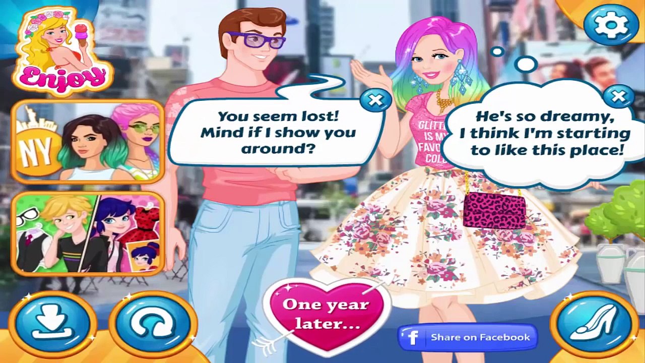 Cinderella Lost in New York - Disney Princess Dress Up Game for Girls