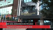 BBP genel merkezinde klima patlaması