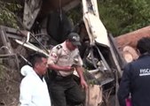 Un trágico accidente deja tres muertos y un herido en la provincia del Chimborazo