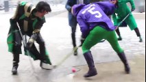 Superhero Hockey - Cosplay Cup Hockey Edition | Superheroes | Spiderman | Superman | Frozen Elsa | Joker