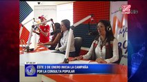 Este 3 de enero inicia la campaña por la Consulta Popular