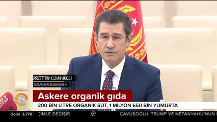 Askere organik gıda