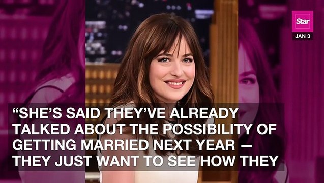 Dakota Johnson And Chris Martin Fast-Track Wedding Plans