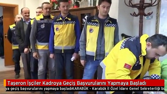 Taşeron İşçiler Kadroya Geçiş Başvurularını Yapmaya Başladı