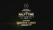 ESPN Presents Kendrick Lamar Live @ NCAA "College Football Playoff" National Championship Halftime Performance, Mercedes-Benz Stadium, Atlanta, GA, 01-08-2018