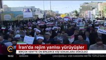 İran'da rejim yanlısı yürüyüşler