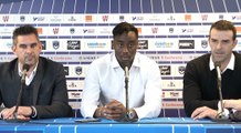 Le club house du jour avec les deux nouvelles recrues girondines