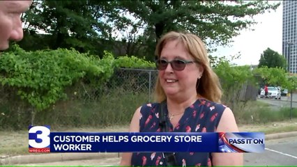 Download Video: Customers Pay It Forward to Helpful Grocery Store Worker