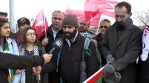 ABD'nin Kudüs kararına tepki için yürüyor - ANKARA