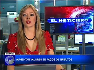 Aumentan valores en pagos de tributos