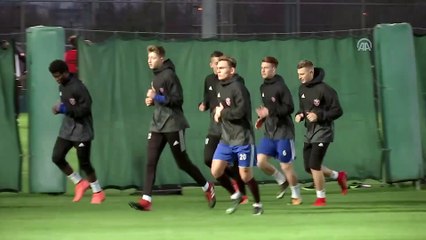 Kardemir Karabükspor, ikinci yarı hazırlıklarına başladı  - ANTALYA