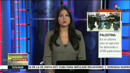 En el 2017, el gobierno de Israel detuvo a más de 6 mil 700 palestinos