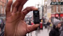 شاهد: أصغر هاتف محمول في العالم