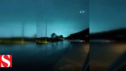 Alanya’da dev hortum