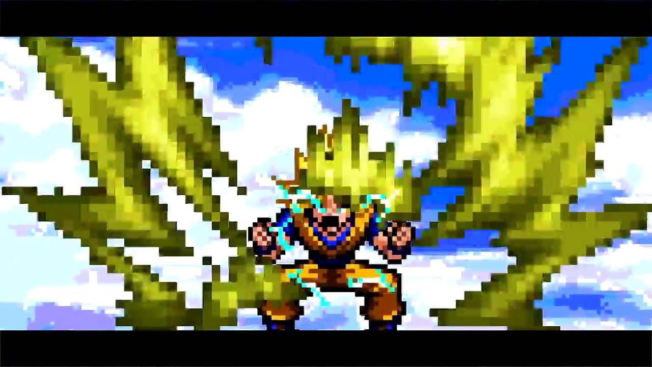 Dragon Ball Z Pixel | Goku vuole superare il limite del Super Saiyan