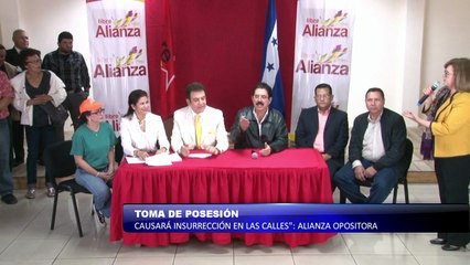 Toma de posesión causara insurrección en las calles