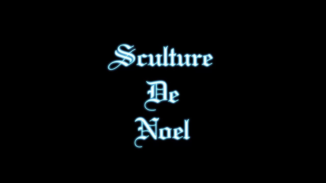 Scuplture de Noel