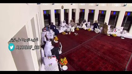 خالد جاسم يـعاتـب جمـاهيـر البحرين بسبب عـدم وقـوفها للنشيد الوطني القطري ! في مباراة قطر والبحرين !