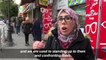 Palestinians in Ramallah react to threats by "biased" Trump