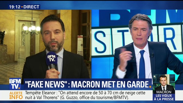 Vœux de Macron à la presse: Le président de la République a renoué avec une vieille tradition , Hugues Renson