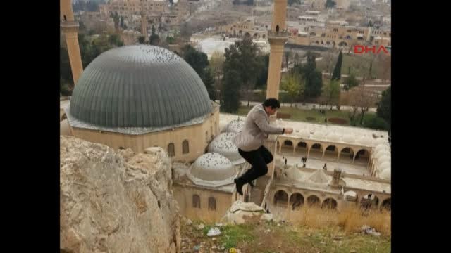 Şanlıurfa Özçekim Yaparken Kaleden Düşme Anı Kamerada-Ek