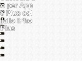 Piel FramaCustodia a portafoglio per Apple iPhone 6 Plus colore nero giallo iPhone 6