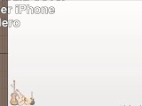 Knomo Custodia Cover in Pelle per iPhone 6 Nero