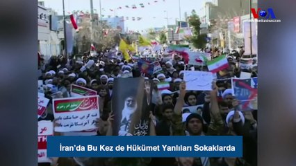İran’da Bu Kez de Hükümet Yanlıları Sokaklarda