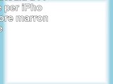 PipettoCustodia a Flip in pelle per iPhone 55S colore marrone