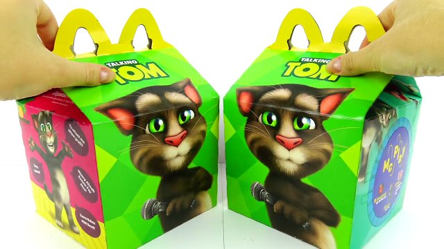 McDonalds TALKING TOM HAPPY MEAL TOYS FULL SET OF 12, Collection 2016