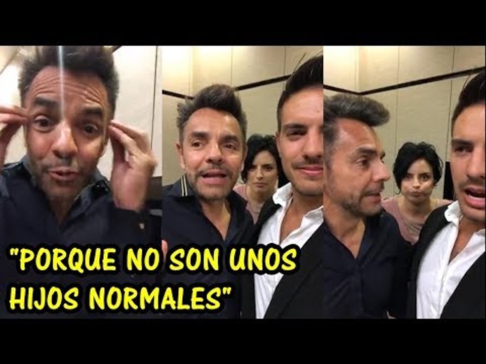 La Familia Derbez haciendo la cena de Año Nuevo