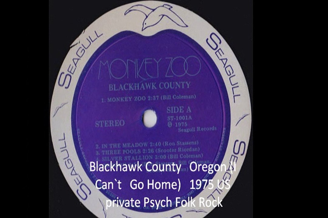 Blackhawk County"Oregon (I Can`t Go Home)1975 US private Psych Folk Rock
