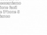 Suncase  Custodia in pelle con meccanismo di estrazione facile per Apple iPhone 5  5S