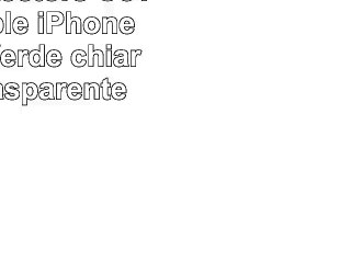Horny Protectors  Cover per Apple iPhone 4 colore Verde chiaroNeroTrasparente