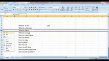 Learn Basic Excel Skills Beginner's || part -1