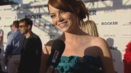 See Emma Stone at "The Rocker" Premiere in 2008