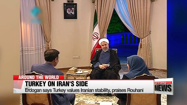 Turkish President voices support for Iran amid anti-government protests