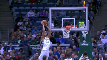 Giannis Antetokounmpo With The Spectacular  Alley-oop - January 03, 2018