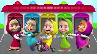 NEW! LEARN COLORS with MASHA and the BEAR!!! LEARN C