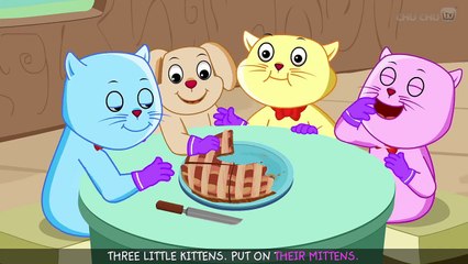 Three Little Kittens _ Nursery Rhymes from ChuChu TV Kids Song
